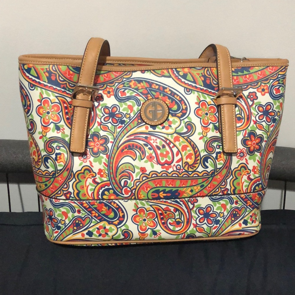 Brand NEW Giani Bernini Paisley Signature Tote